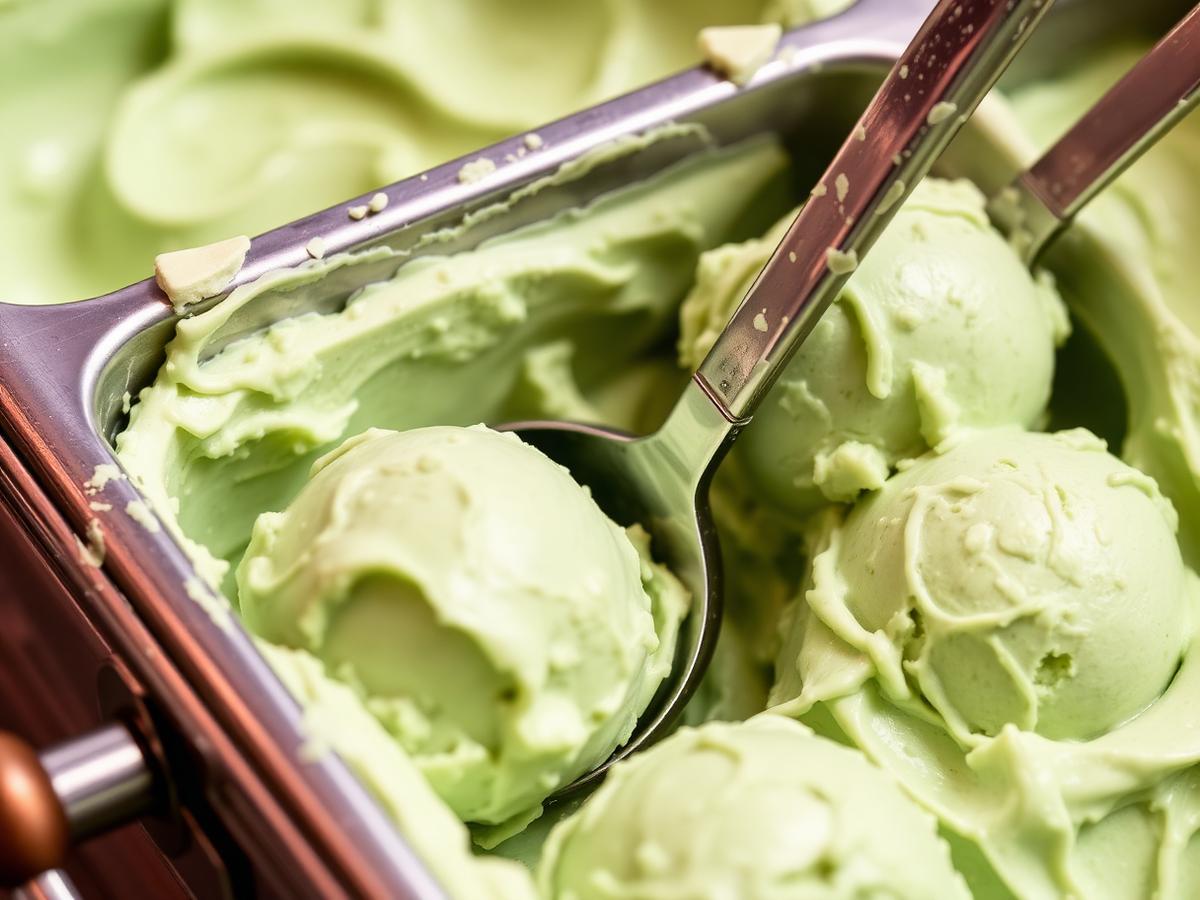 Gelato artizanal de fistic sicilian – rețetă cu produse Alla Corporation