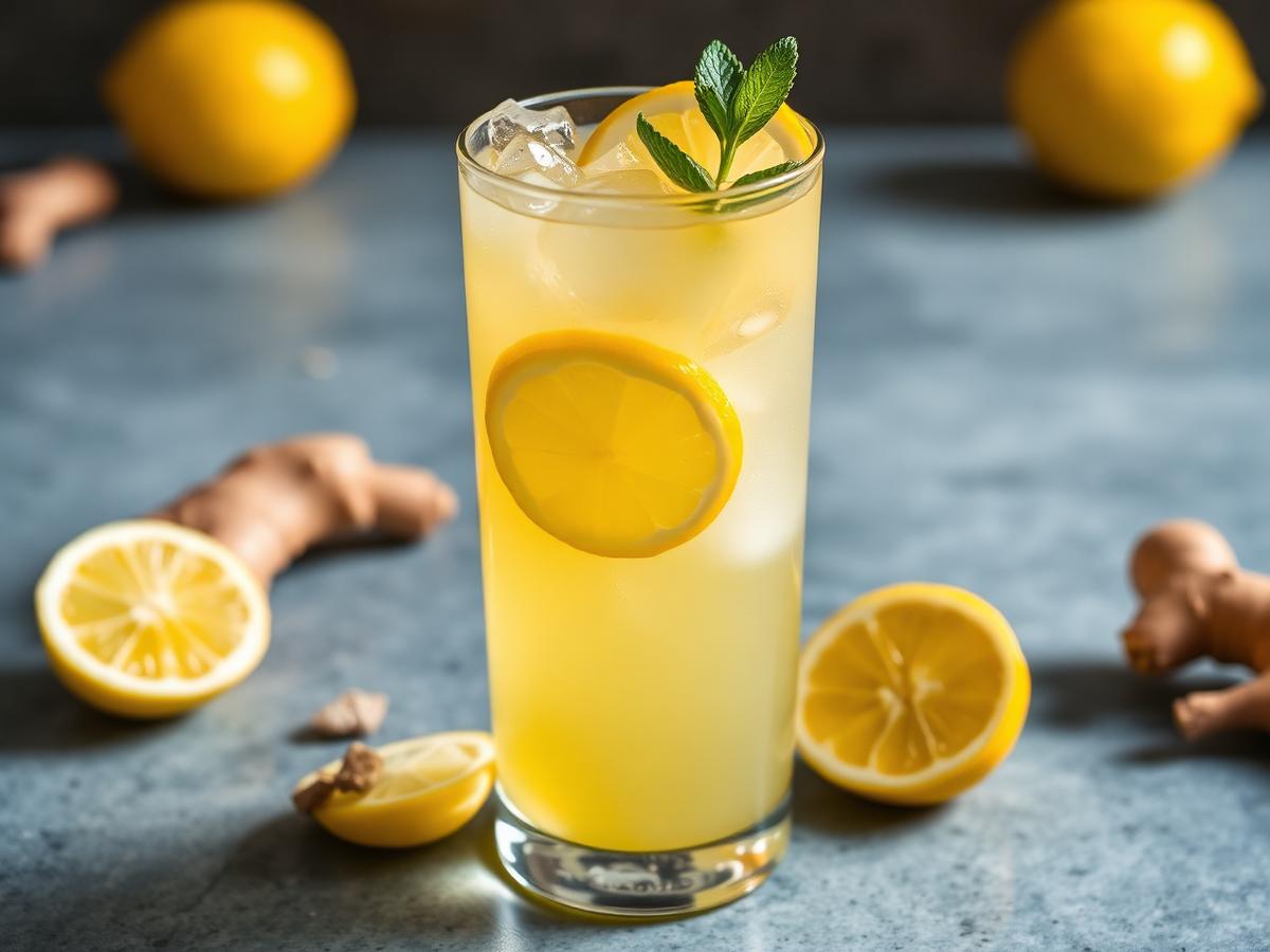 Limonadă picantă cu Zingi ginger – rețetă cu produse Alla Corporation