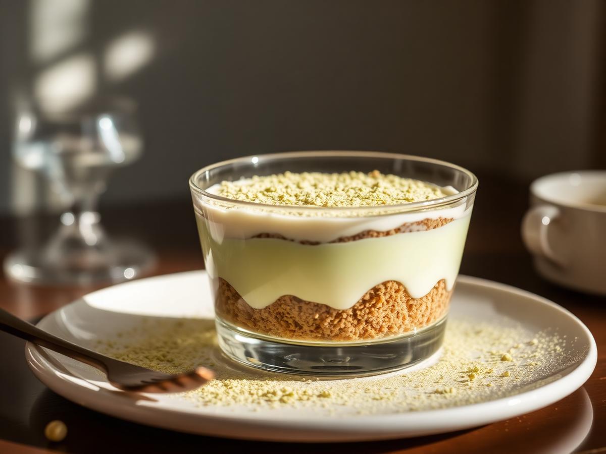 Tiramisu cu cremă de fistic Pisti – rețetă cu produse Alla Corporation